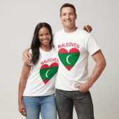 Vlag van de Malediven T-shirt (Unisex)