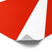 Vlag van de marine 1923 poster (Hoek)