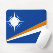 Vlag van de Marshalleilanden Mousepad Muismat (Met muis)