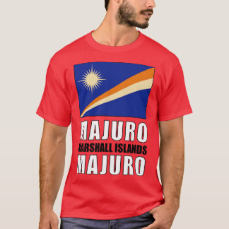 Vlag van de Marshalleilanden T-shirt