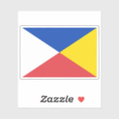 Vlag van de Maya's, Mexico Sticker (Vel)