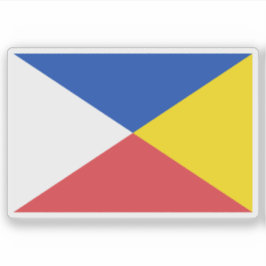 Vlag van de Maya's, Mexico Sticker