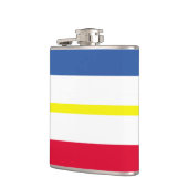 Vlag van de Mecklenburg-Westerne pommeren Kolf Heupfles (Links)