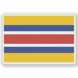 Vlag van de Mengjiang Sticker