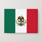 Vlag van de Mexicaanse Republiek: 1824-1835, Santa Button (Voorkant)