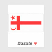 Vlag van de Mi'kmaq, Canada Sticker (Vel)