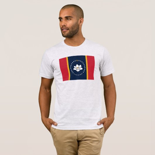 Vlag van de Mississippi 2020 T-shirt (Voorkant volledig)
