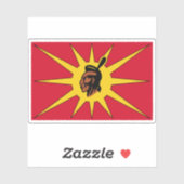 Vlag van de Mohawk Warrior Society (Rotisken’rakéh Sticker (Vel)
