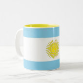 vlag van de Mok Argentinië (Voorkant links)