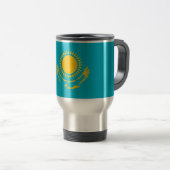 Vlag van de Mok Kazachstan Reis/Commuter (Voorkant rechts)