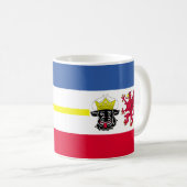 Vlag van de Mok Koffee Mecklenburg-Western Pommere (Voorkant rechts)
