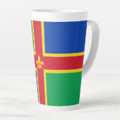 Vlag van de Mok Lincolnshire Latte (Rechterhoek)