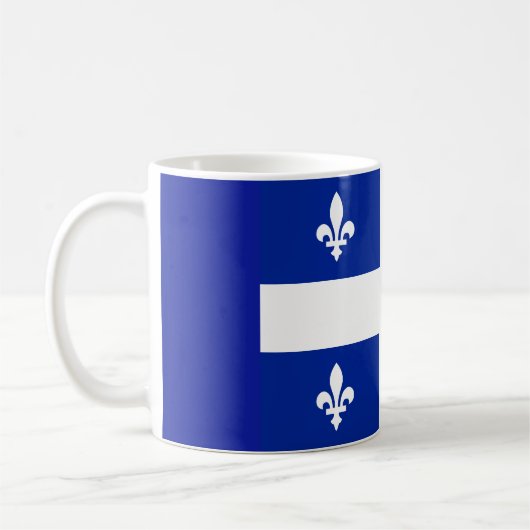 Vlag van de Mok Quebec (Links)