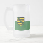 Vlag van de Mok Saksen Frosted Glass Beer (Links)