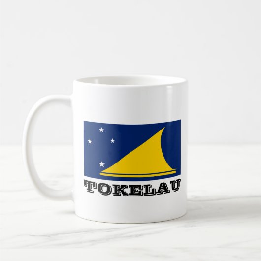 Vlag van de Mok Tokelau Coffee (Links)