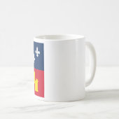 Vlag van de Mok van Acadiana Coffee (Voorkant rechts)