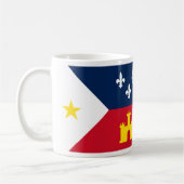 Vlag van de Mok van Acadiana Coffee (Links)