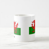 Vlag van de Mok van de Koffie van Wales (Center)