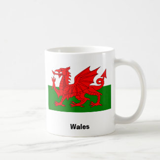 Vlag van de Mok van de Koffie van Wales