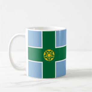 Vlag van de Mok van Derbyshire Coffee