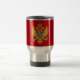 Vlag van de Mok van Montenegro (reizen/commuter)