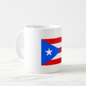 Vlag van de Mok van Puerto Rico (Voorkant links)