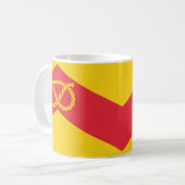 Vlag van de Mok van Staffordshire Coffee (Voorkant links)