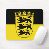 Vlag van de Muismat Baden-Württemberg (Met muis)