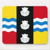 Vlag van de Muismat Bedfordshire (Voorkant)