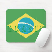 Vlag van de Muismat Brazilië (Met muis)