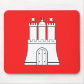 Vlag van de Muismat Hamburg (Voorkant)