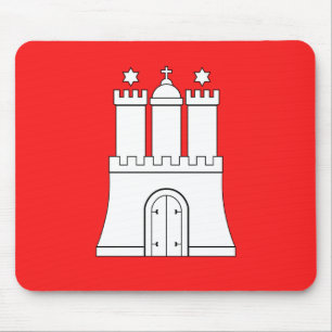 Vlag van de Muismat Hamburg