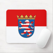 Vlag van de Muismat Hessen (Met muis)