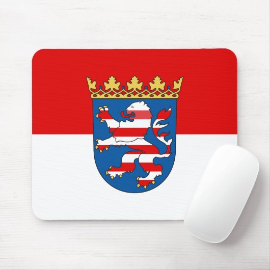 Vlag van de Muismat Hessen (Met muis)