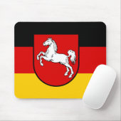 Vlag van de Muismat Nedersaksen (Met muis)