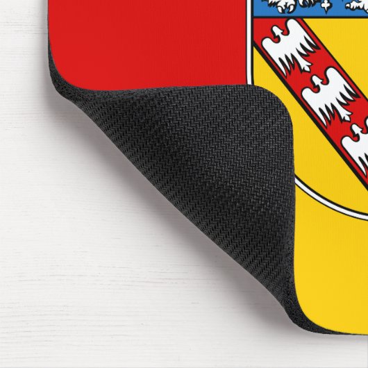 Vlag van de Muismat Saarland (Hoek)