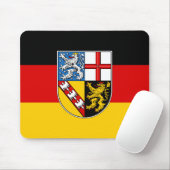 Vlag van de Muismat Saarland (Met muis)