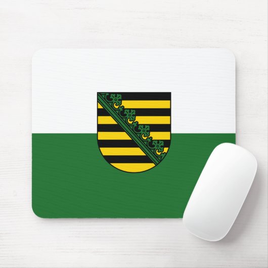 Vlag van de Muismat Saksen (Met muis)