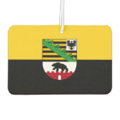 Vlag van de Muismat Saksen-Anhalt Luchtverfrisser (Achterkant)