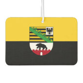 Vlag van de Muismat Saksen-Anhalt Luchtverfrisser (Voorkant)