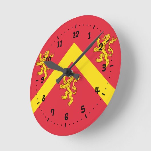 Vlag van de muur van het Anglesey Square Ronde Klok (Hoek)