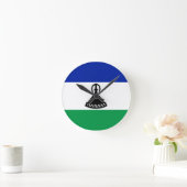 Vlag van de muur van Lesotho Ronde Klok (Huis)