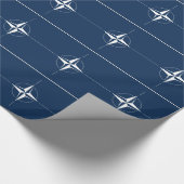 Vlag van de NAVO Cadeaupapier (Hoek)