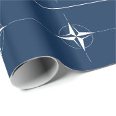 Vlag van de NAVO Cadeaupapier (Rol Hoek)