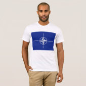 Vlag van de NAVO T-shirt (Voorkant volledig)