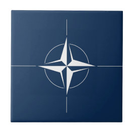 Vlag van de NAVO Tegeltje