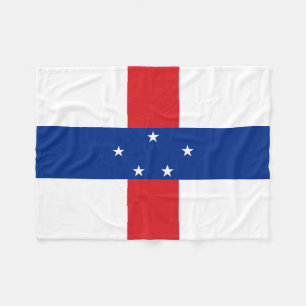 Vlag van de Nederlandse Antillen Fleece Deken