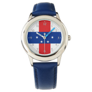 Vlag van de Nederlandse Antillen Horloge
