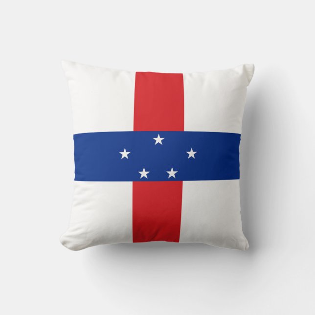 Vlag van de Nederlandse Antillen Kussen (Voorkant)