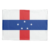 Vlag van de Nederlandse Antillen Kussensloop (Achterkant)
